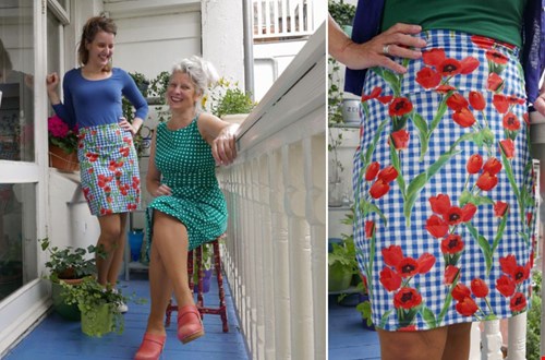 Ook leuk zijn de rokjes in vrolijke prints Ook leuk zijn de rokjes in vrolijke prints